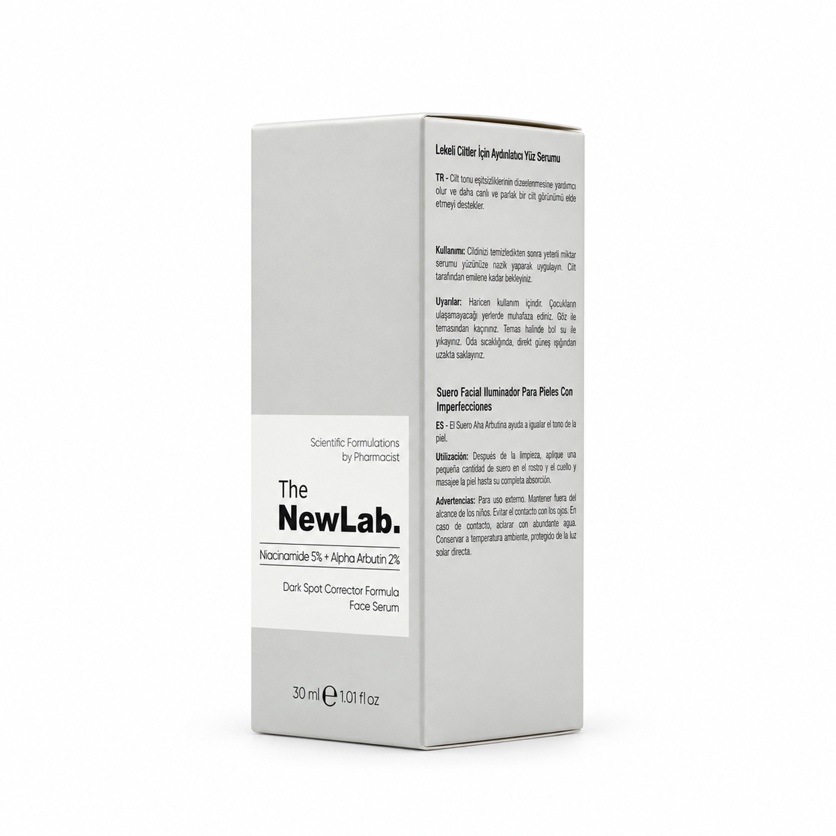 The NewLab Niacinamide  + Alpha Arbutin  Dark Spot Corrector Formula Face Serum 30 ml - ذا نيولاب سيروم الوجه لتصحيح البقع الداكنة بالنياسيناميد  وألفا أربوتين ٣٠ مل