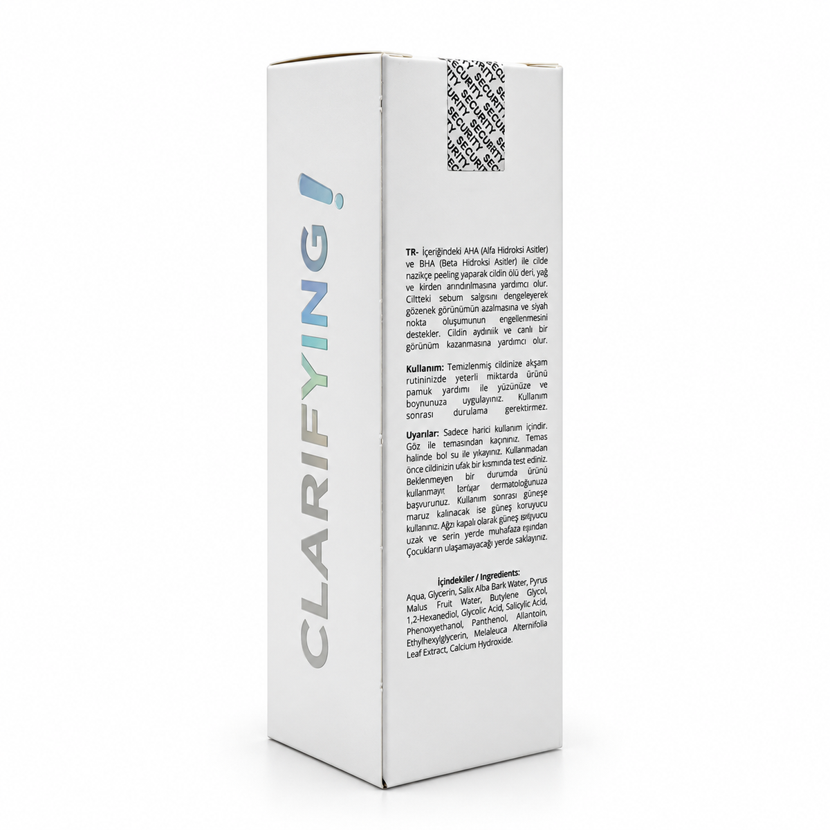 Luv it Clarifying & Pore Tightening Toner AHA + BHA 200 ml - لاف إت تونر تنقية البشرة وتقليل مظهر المسام بأحماض ألفا وبيتا هيدروكسي ٢٠٠ مل