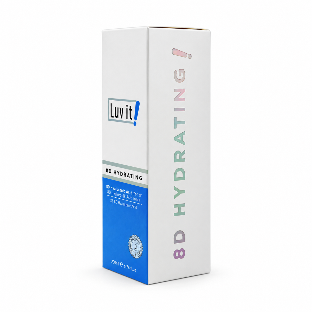 Luv it 8D Hyaluronic Acid Toner 2% 200 ml - لاف إت تونر حمض الهيالورونيك ثماني الأبعاد ٢٪ ٢٠٠ مل