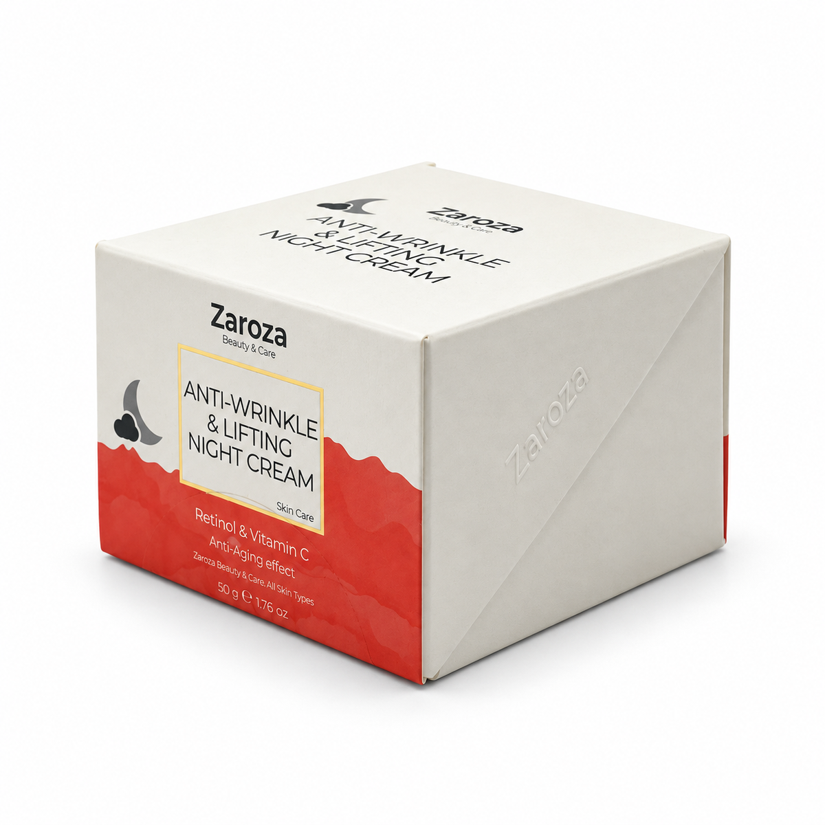 Zaroza Anti-Wrinkle & Lifting Night Cream 50 ml - زاروزا كريم ليلي لمقاومة التجاعيد وشد البشرة ٥٠ مل