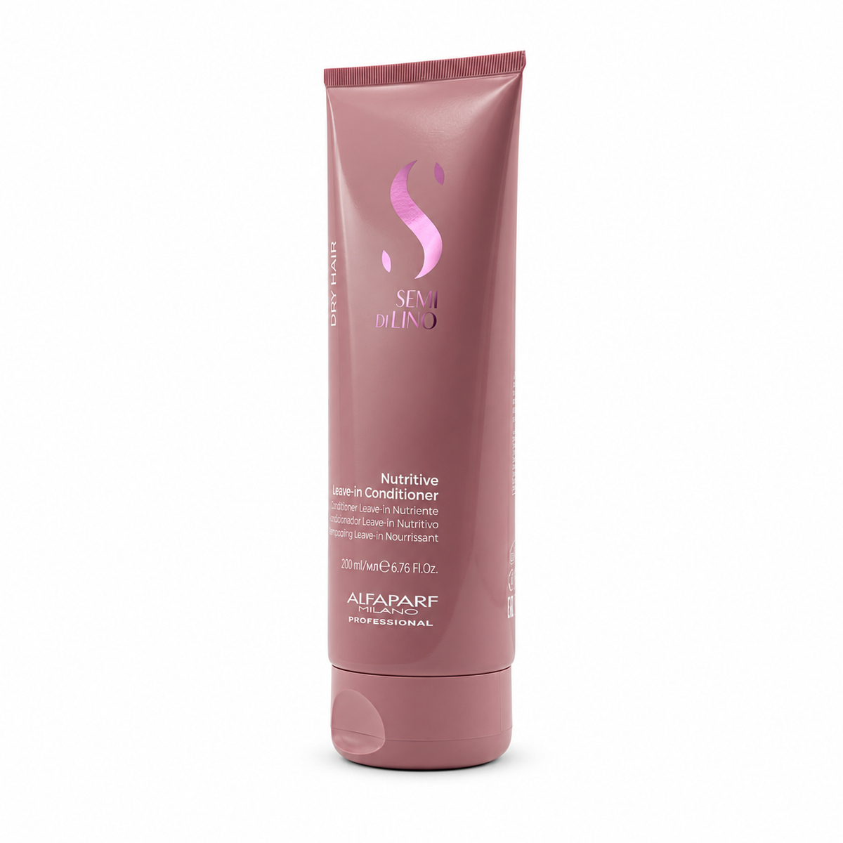 ALFAPARF MILANO PROFESSIONAL Semi di Lino Moisture Nutritive Leave-In Conditioner 200 ml - ألفابارف ميلانو بروفيشنال سيمي دي لينو مويستشر بلسم مغذٍ دون شطف ٢٠٠ مل