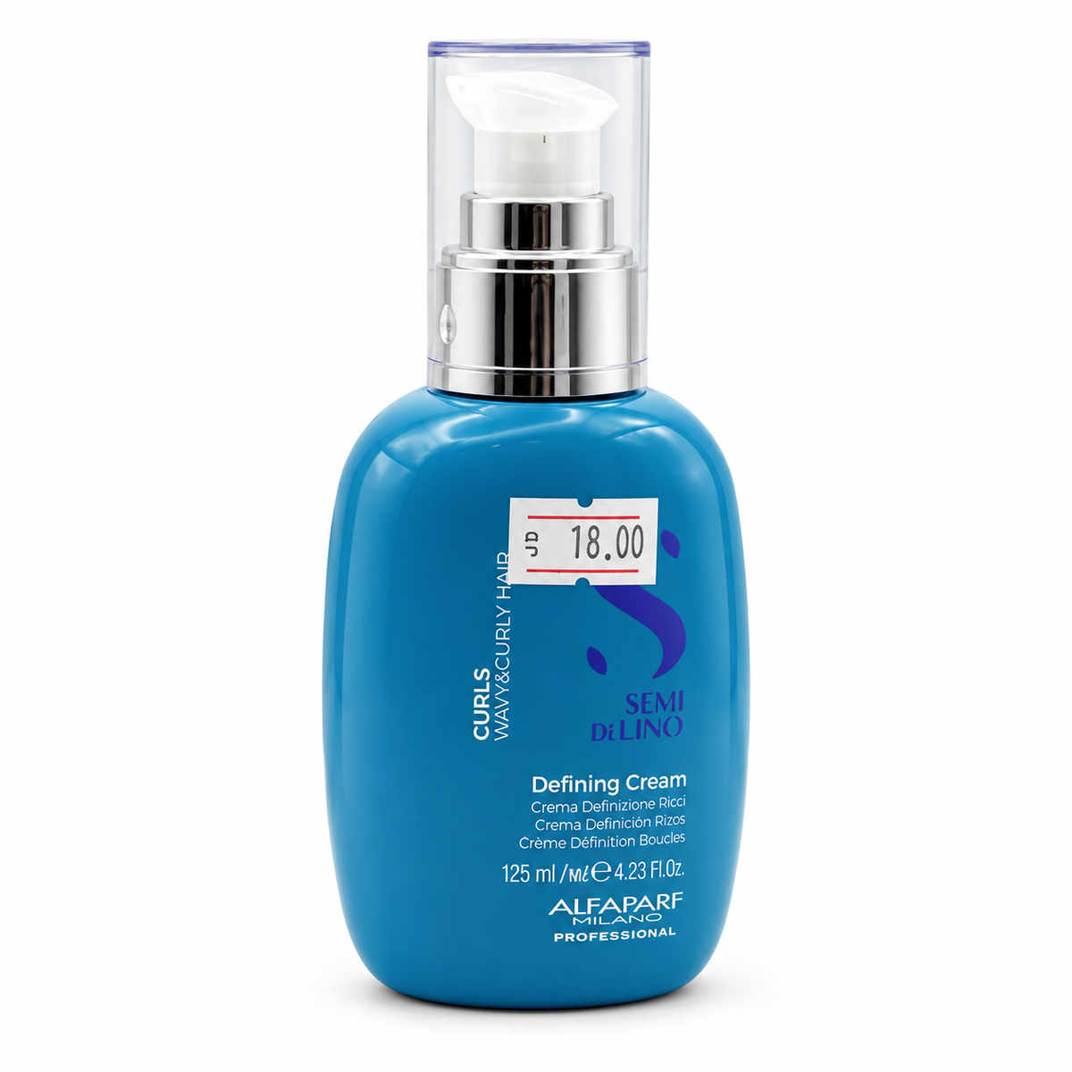 ALFAPARF MILANO PROFESSIONAL Semi di Lino Curls Defining Cream 125 ml - ألفابارف ميلانو بروفيشنال سيمي دي لينو كيرلز كريم تحديد تموجات الشعر ١٢٥ مل