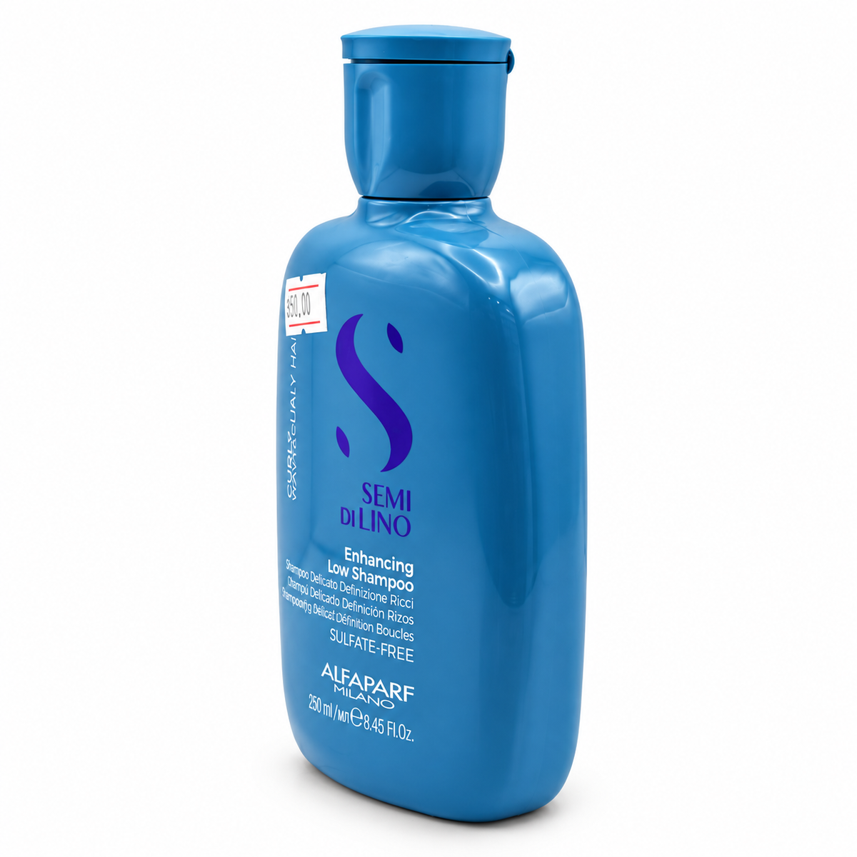 ALFAPARF MILANO PROFESSIONAL Semi di Lino Curls Enhancing Low Shampoo 250 ml - ألفابارف ميلانو بروفيشنال شامبو لطيف لتحديد تموجات الشعر ٢٥٠ مل