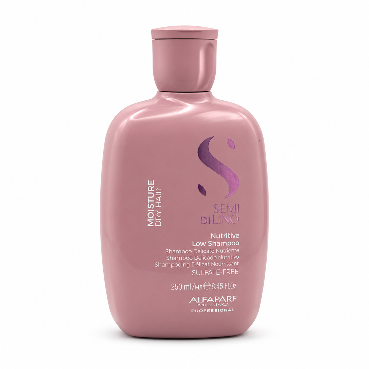 ALFAPARF MILANO PROFESSIONAL Semi di Lino Moisture Nutritive Low Shampoo 250 ml - ألفابارف ميلانو بروفيشنال سيمي دي لينو مويستشر شامبو لطيف مغذٍ للشعر الجاف ٢٥٠ مل