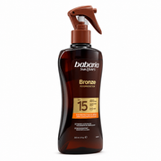 Babaria Sun Lovers Bronze Sun Protection Oil Spray SPF 15 300 ml - باباريا صن لوفرز برونز بخاخ زيت واقي الشمس بعامل حماية ١٥ ٣٠٠ مل