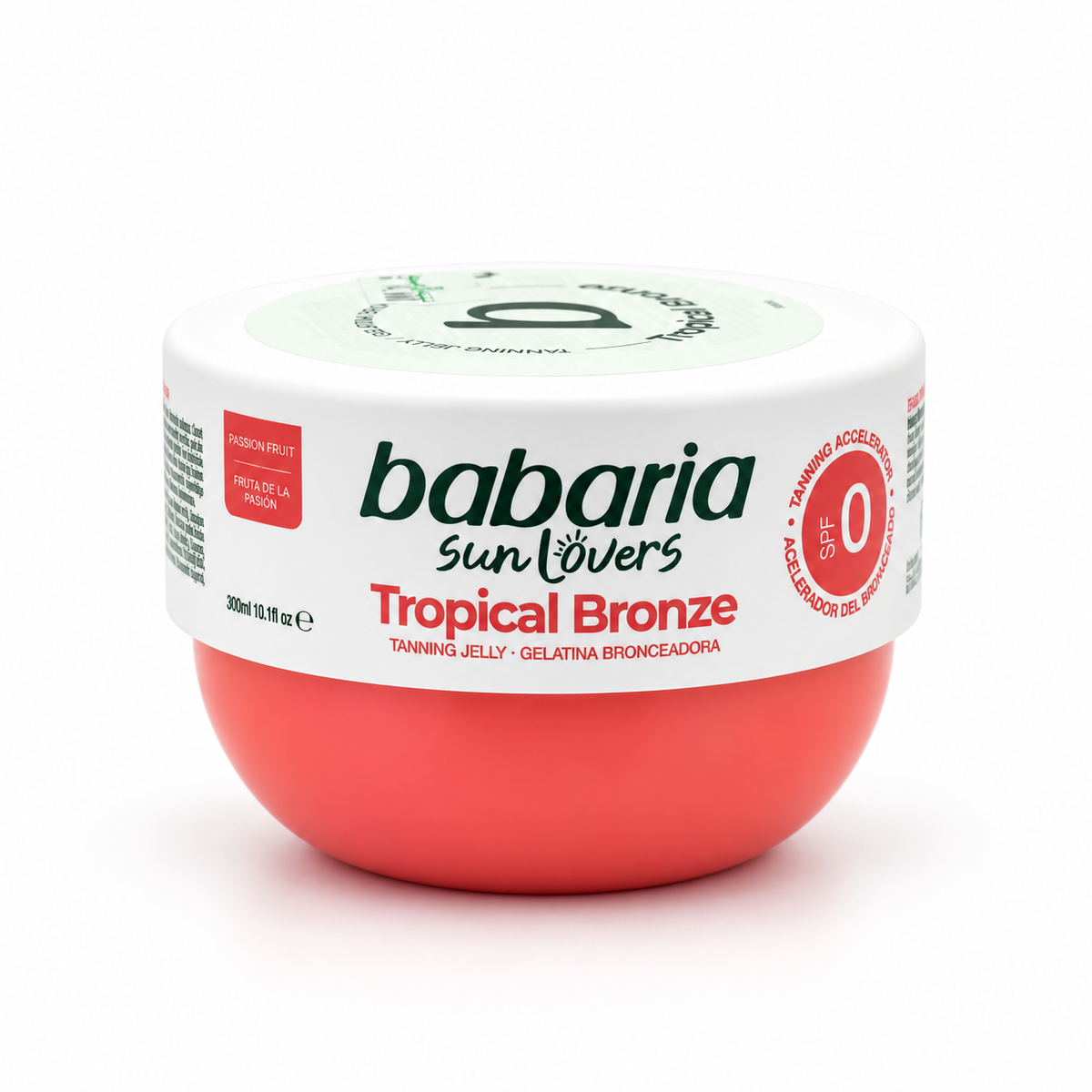 Babaria Sun Lovers Tropical Bronze Tanning Jelly SPF 0 300 ml - باباريا صن لوفرز تروبيكال برونز جل التسمير بعامل حماية ٠ ٣٠٠ مل