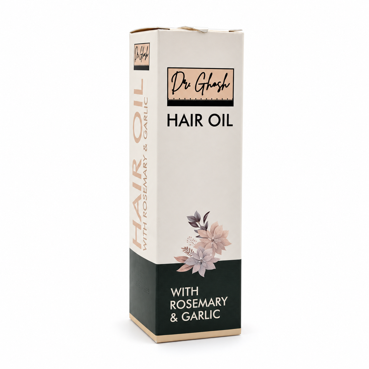 Dr. Ghash Hair Oil with Rosemary & Garlic 150 ml - دكتور غوش زيت الشعر بإكليل الجبل والثوم ١٥٠ مل