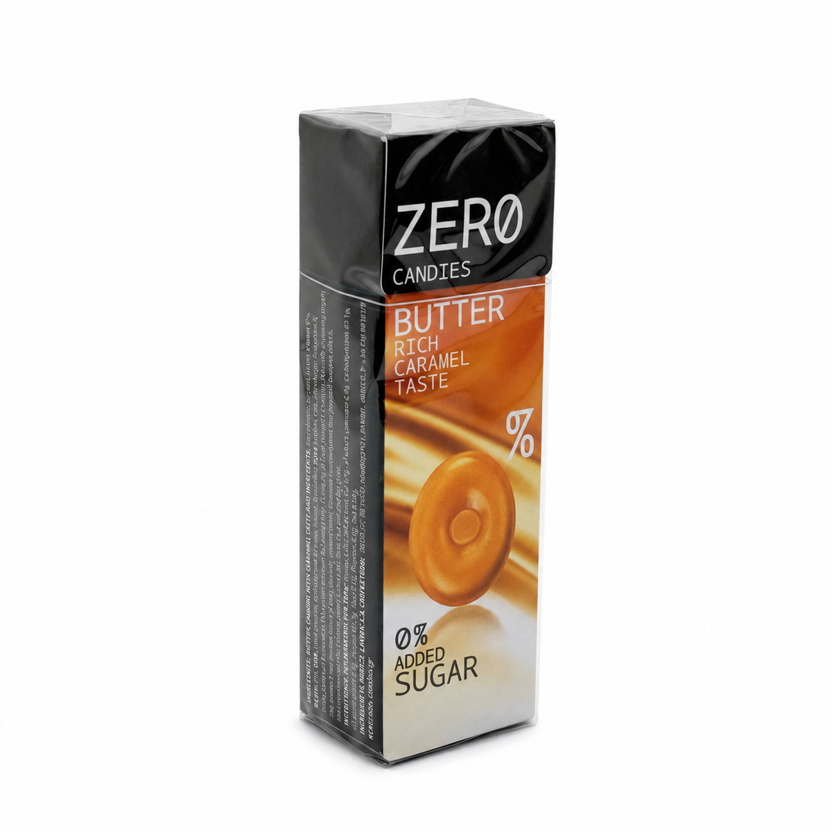 Zero Sugar Free Butter & Caramel Candy 32g - زيرو حلوى الزبدة والكراميل الخالية من السكر ٣٢ غرام