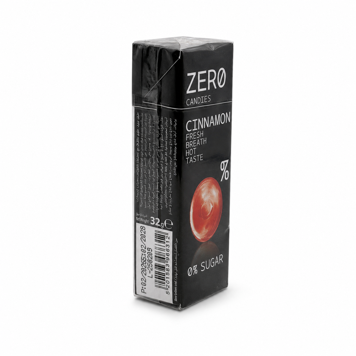 Zero Sugar Free Cinnamon Candy 32g - زيرو حلوى القرفة الخالية من السكر ٣٢ غرام