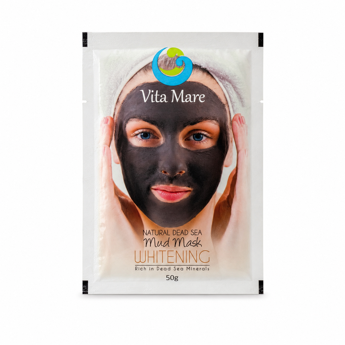 Vita Mare Anti Wrinkle Natural Dead Sea Mud Mask 50g - فيتا ماري قناع طين البحر الميت الطبيعي المضاد للتجاعيد ٥٠ غرام