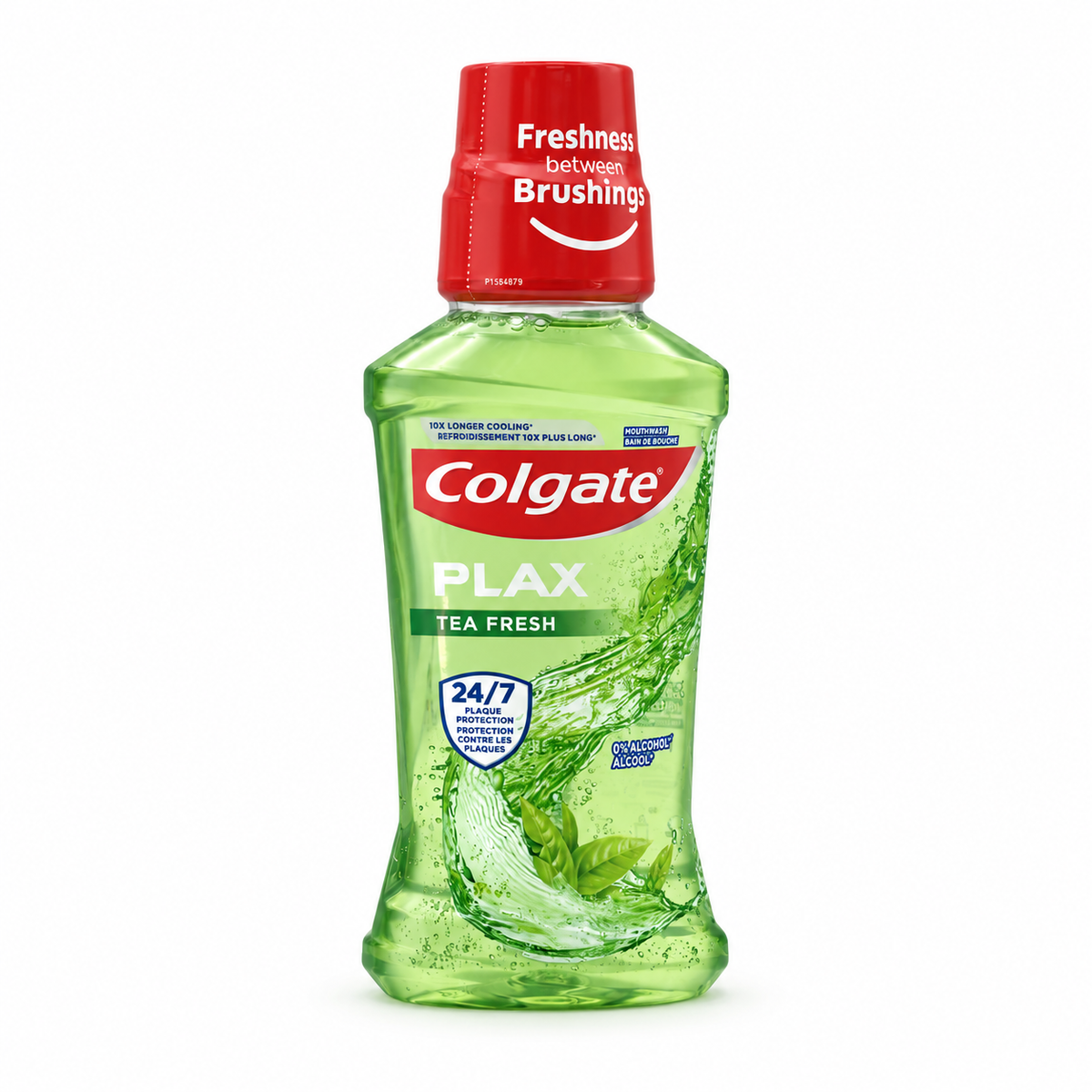 Colgate Plax Antibacterial Mouthwash Fresh Tea Mild Flavor 250 ml - كولجيت بلاكس غسول الفم المضاد للبكتيريا بنكهة الشاي المنعشة اللطيفة ٢٥٠ مل