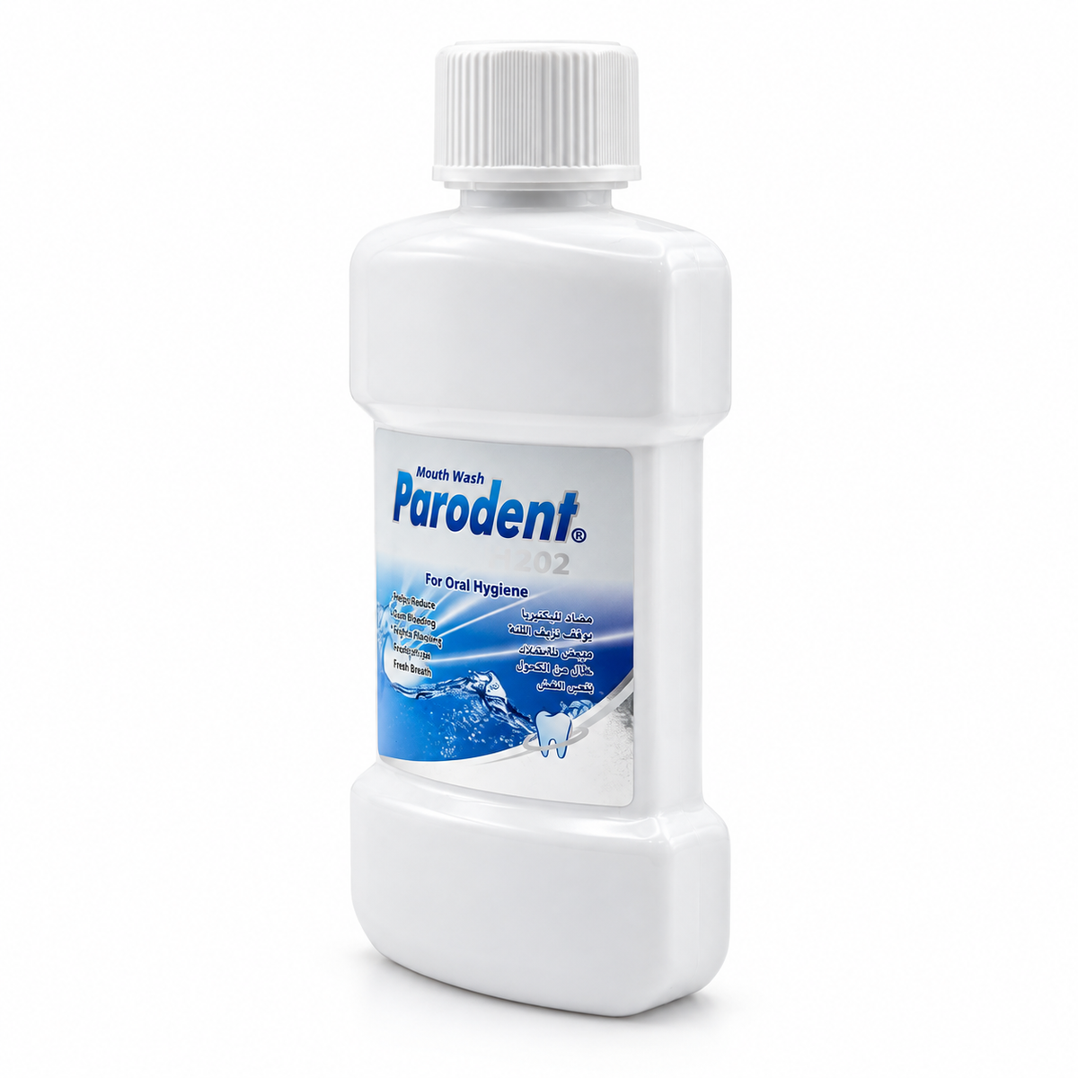 Parodent H2O2 Mouthwash 250 ml - بارودنت غسول الفم ببيروكسيد الهيدروجين ٢٥٠ مل
