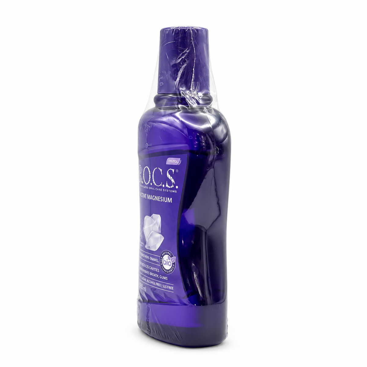 R.O.C.S. Active Magnesium Mouthwash 400 ml - روكس أكتيف مغنيسيوم غسول الفم ٤٠٠ مل