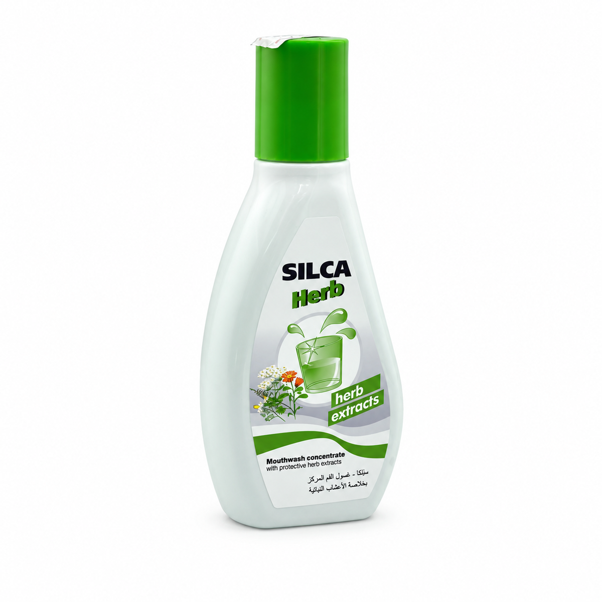 SILCA Herb Mouthwash Concentrate 125 ml - سيلكا هيرب غسول الفم المركز بخلاصات الأعشاب ١٢٥ مل