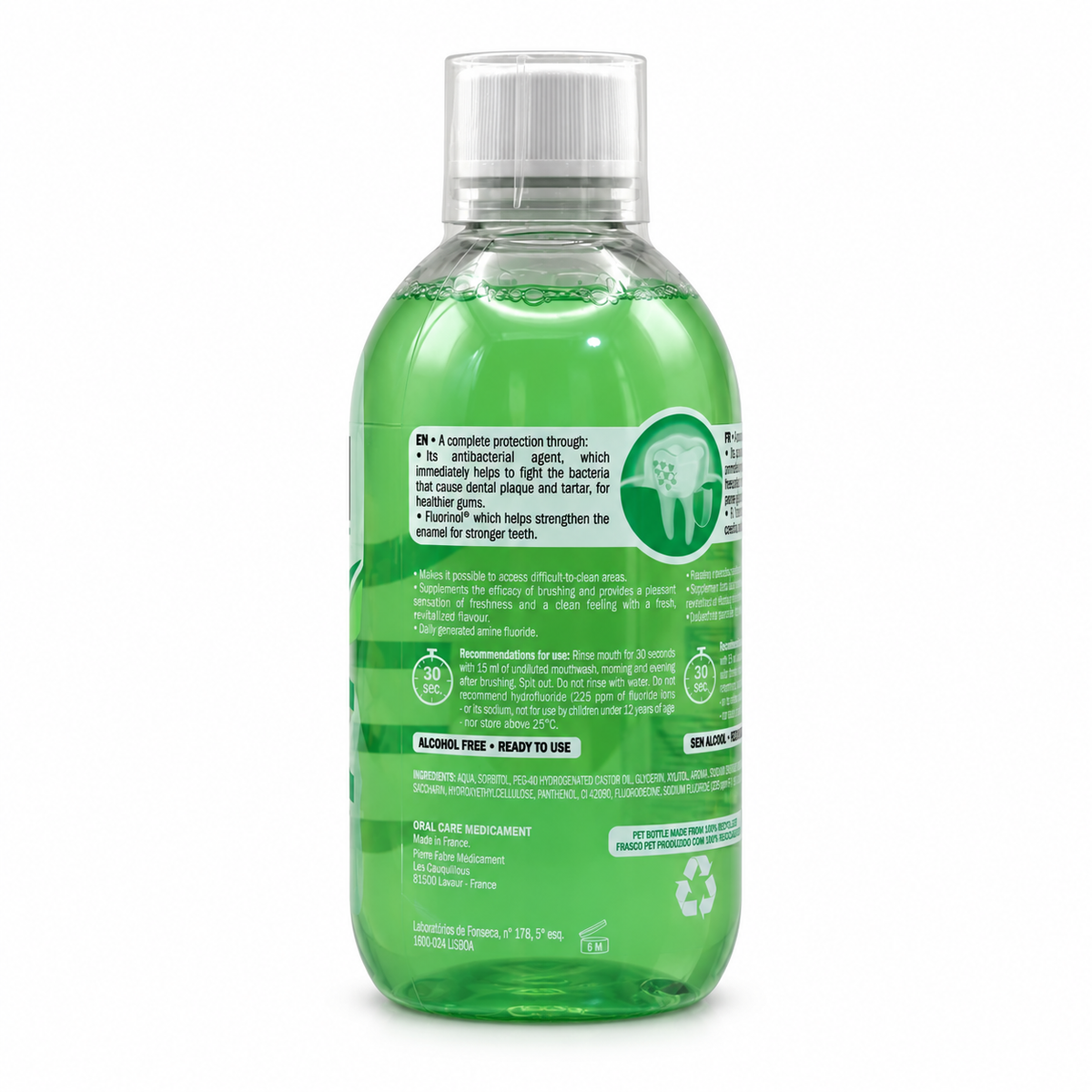 Eludril Protect Daily Mouthwash 500 ml - إلودريل بروتكت غسول الفم اليومي ٥٠٠ مل