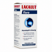 LACALUT Flora Mouthwash 300 ml - لاكالوت فلورا غسول الفم  ٣٠٠ مل