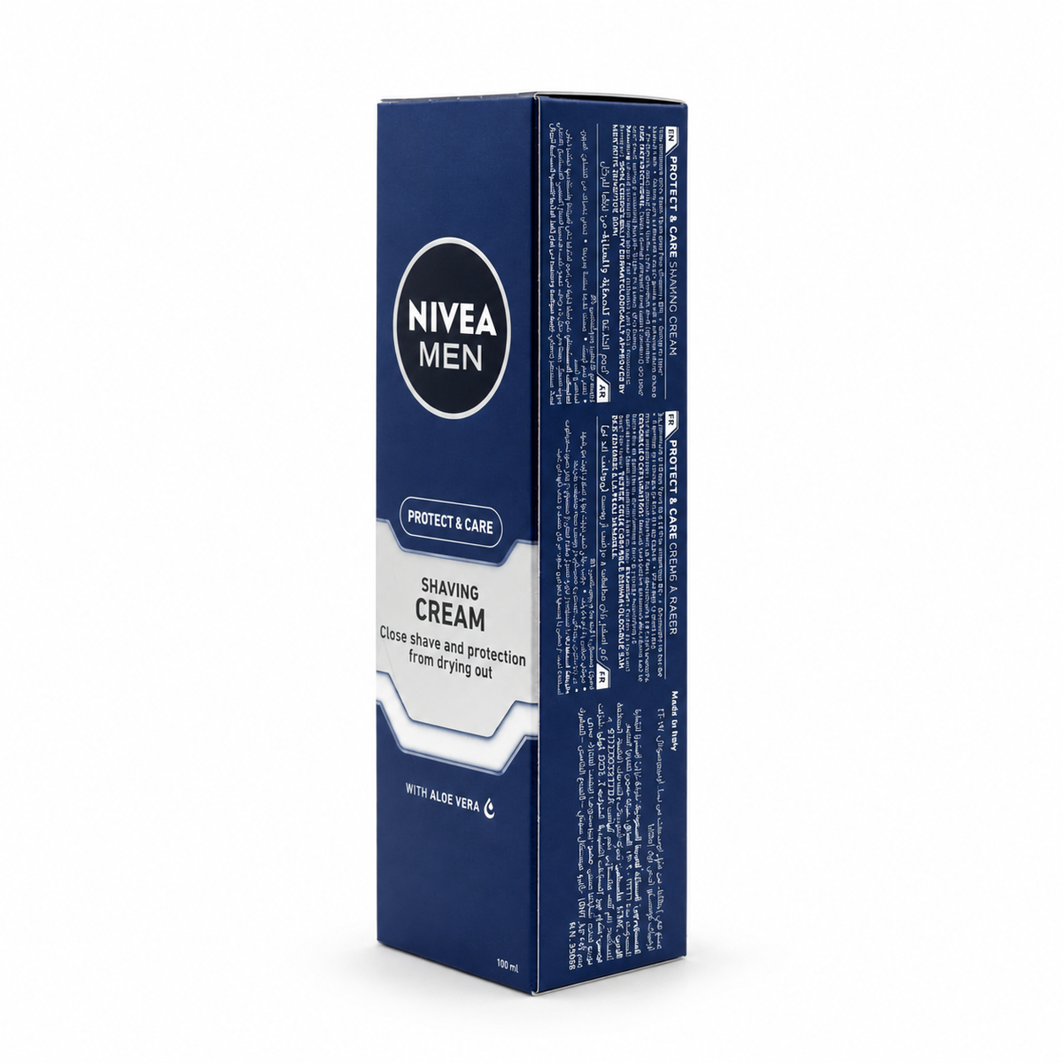 NIVEA MEN Protect & Care Protecting Shaving Cream 100 ml- نيفيا مين بروتكت آند كير كريم الحلاقة للحماية والعناية ١٠٠ مل