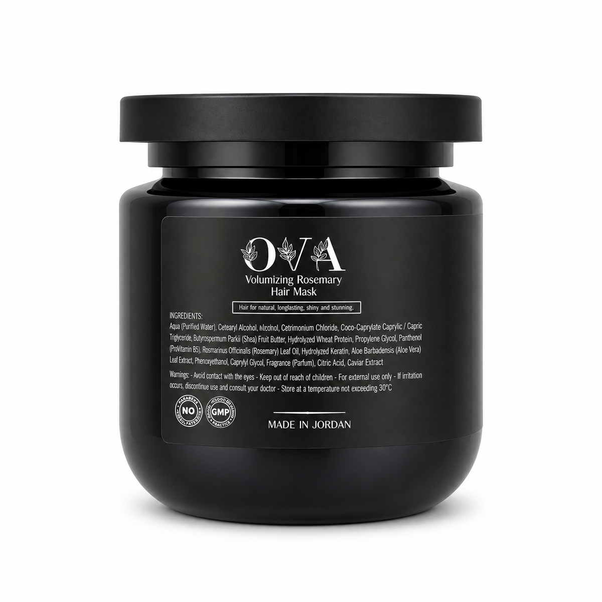 Ova Volumizing Rosemary Hair Mask 350ml - أوفا ماسك الشعر بإكليل الجبل لزيادة الكثافة 350 مل