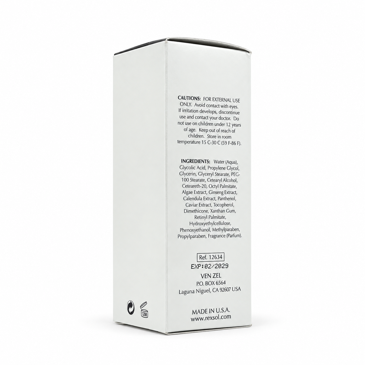 Rexsol 20 AHA Multi Action Cream 120ml - ريكسول 20 أحماض الفا هيدروكسي كريم متعدد المفعول 120مل