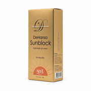 Dehanso Sunblock Tinted Cream For Oily Skin 50ml - ديهانو صن بلوك كريم ملون للبشرة الدهنية 50 مل