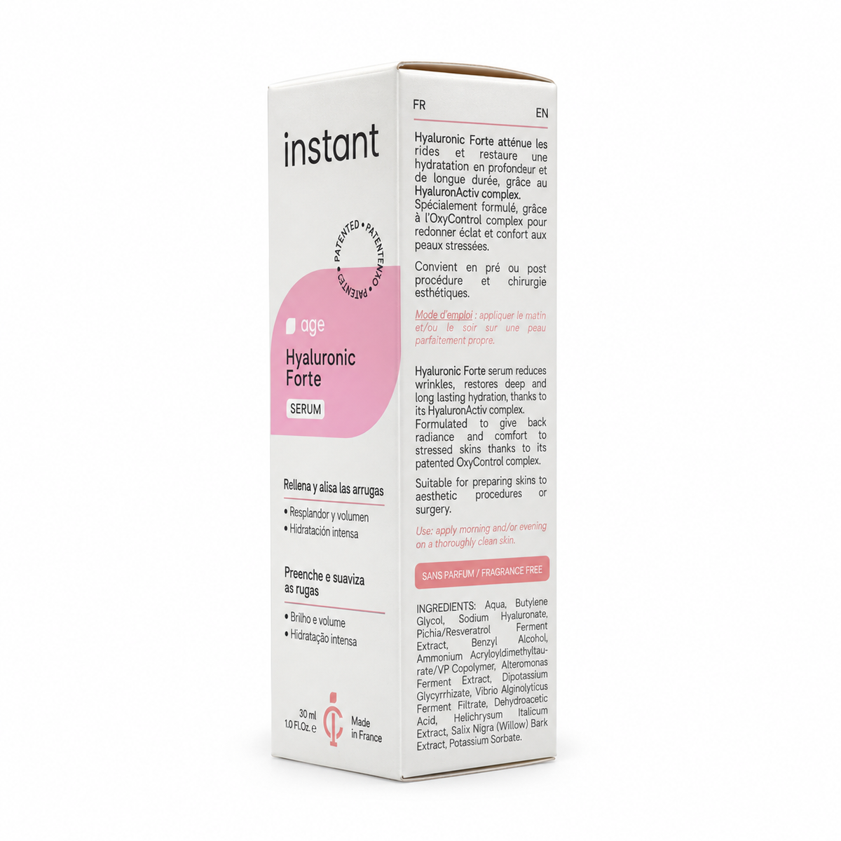Phasilab Instant Age Hyaluronic Forte Serum 30ml - فاسيلاب إنستانت إيج هيالورونيك فورت سيروم 30مل