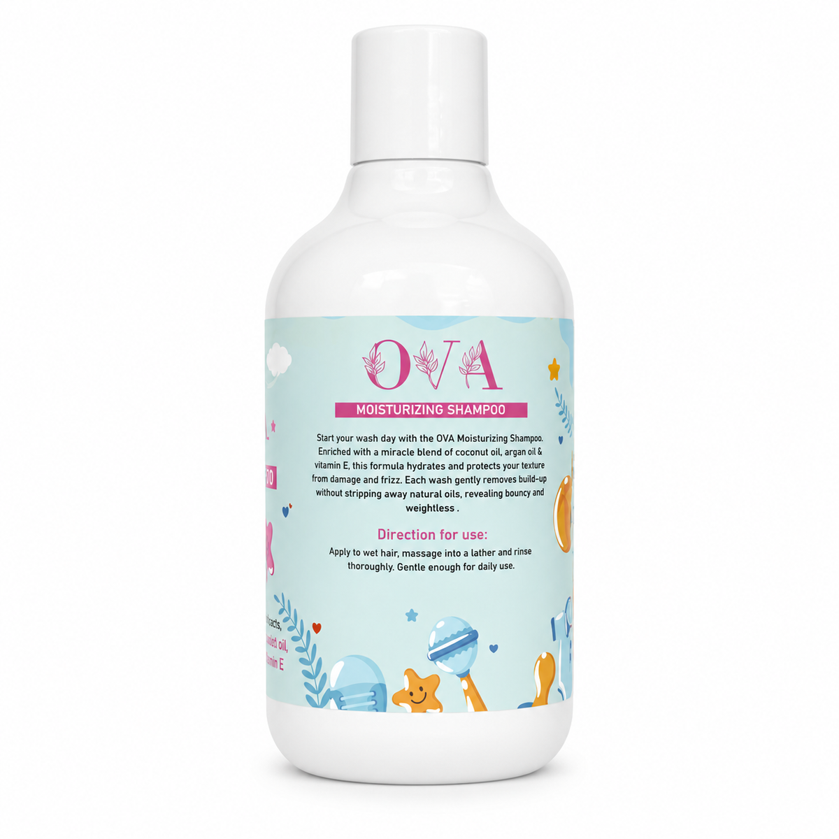 Ova Moisturizing Shampoo 500ml - أوفا شامبو مرطب 500 مل