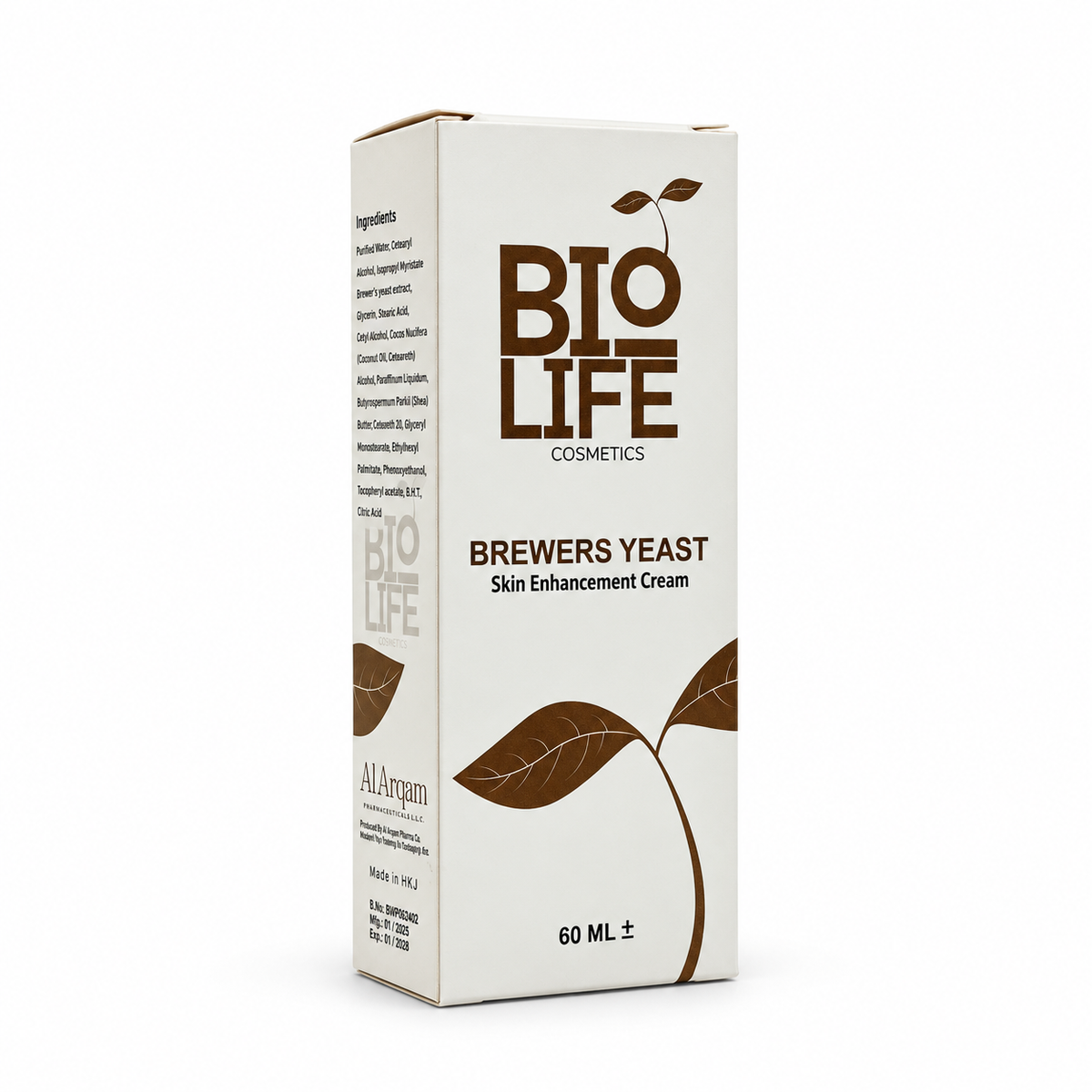 BioLife Brewers Yeast Cream 60 ml - كريم بايو لايف بخميرة البيرة 60 مل