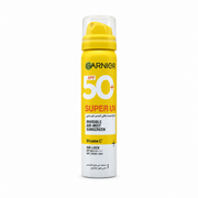 Garnier Super UV Invisible Air Mist SPF50+ 75ml - غارنييه سوبر يو في انفيزيبل اير ميست SPF50+ 75 مل