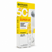 Garnier Super UV Invisible Serum Sunscreen SPF50+ 30ml - غارنييه سوبر يو في سيروم واقي شمس غير مرئي SPF50+ 30 مل