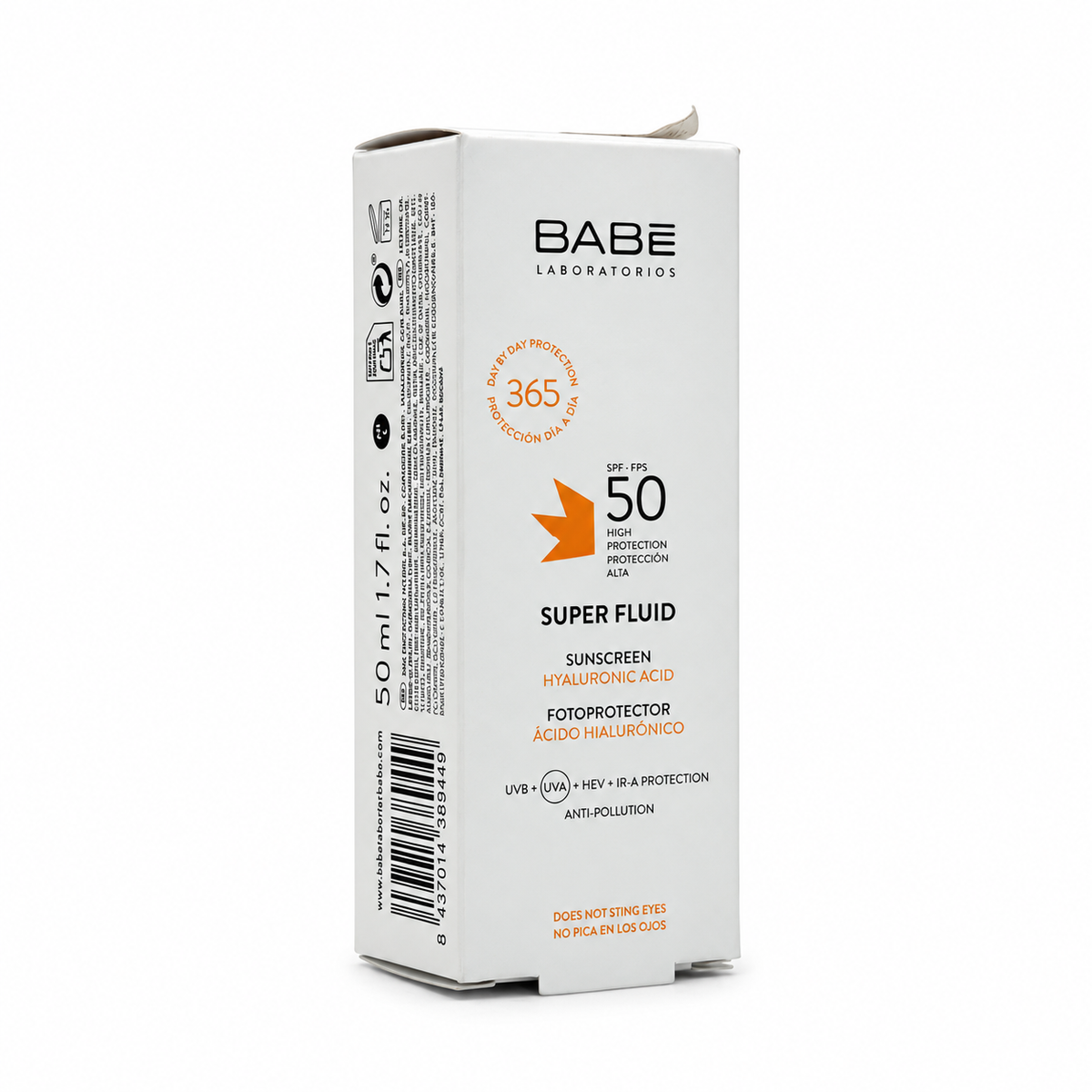 Babe Super Fluid Sunscreen SPF50 50ml - بيبي سوبر فلويد واقي شمس SPF50 50 مل