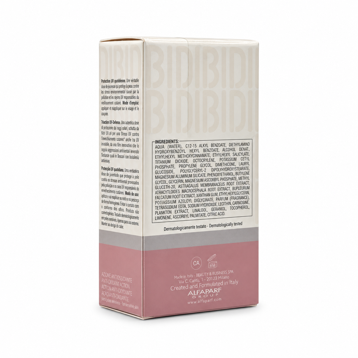 DIBI Face Perfection Daily UV Protection SPF30 PA+++ 30ml - ديبي فيس بيرفكشن ديلي يو في بروتكشن SPF30 PA+++ 30 مل