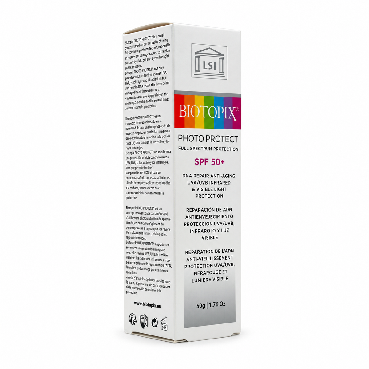 BIOTOPIX Photo Protect Full Spectrum Protection Cream SPF50+ 50g - بايوتوبيكس فوتو بروتكت كريم حماية كاملة الطيف SPF50+ 50 غ