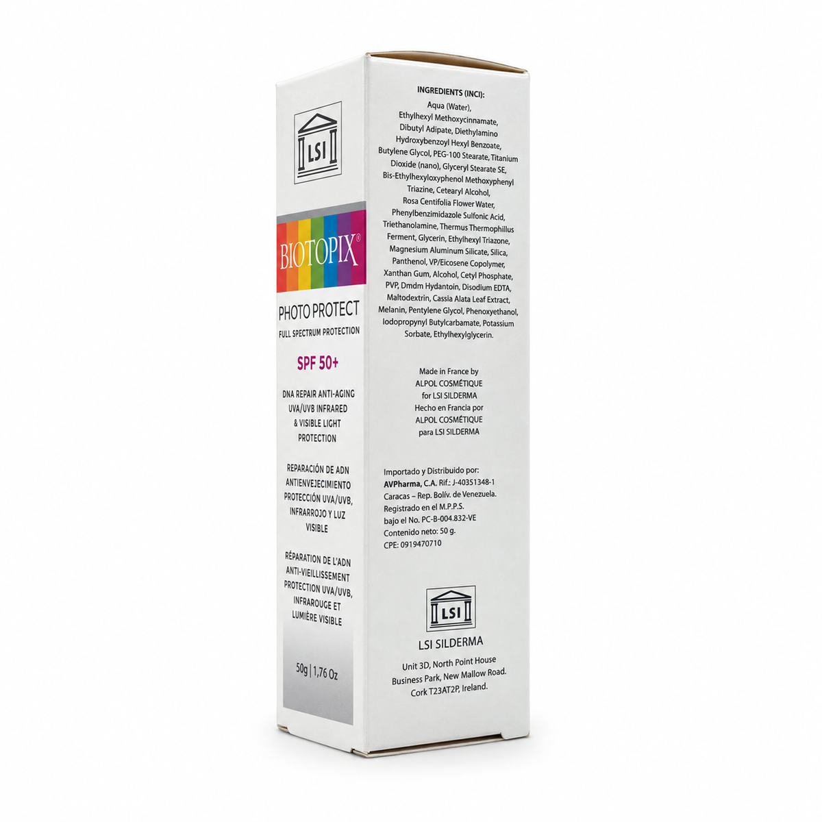 BIOTOPIX Photo Protect Full Spectrum Protection Cream SPF50+ 50g - بايوتوبيكس فوتو بروتكت كريم حماية كاملة الطيف SPF50+ 50 غ