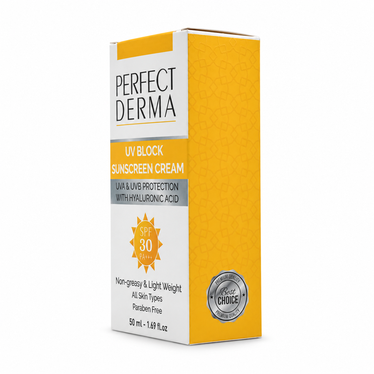 Perfect Derma Sunscreen SPF 30 Cream 50ml - بيرفكت ديرما كريم واقي شمس SPF 30 50 مل