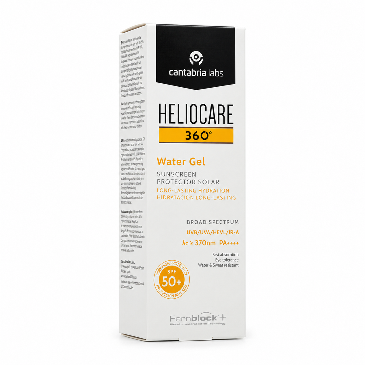 Cantabria Labs Heliocare 360º Water Gel SPF 50+ 50ml - كانتابريا لابز هيليوكير 360 ووتر جل SPF 50+ 50 مل