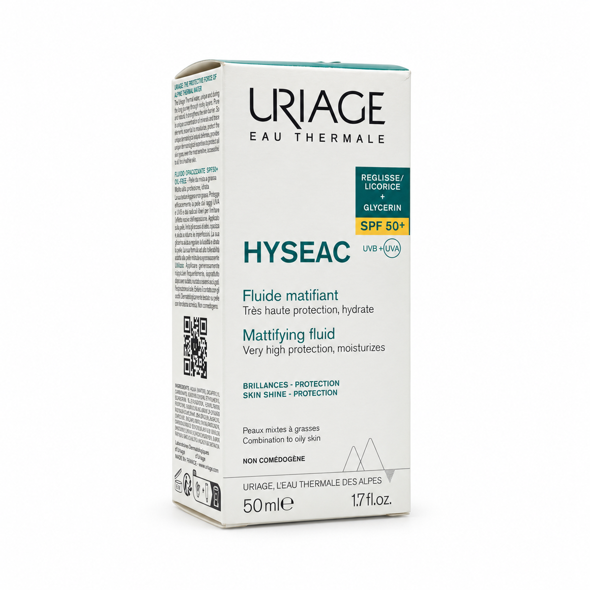 Uriage Hyséac Fluid SPF 50+ 50ml - يورياج هايسيـاك فلويد SPF 50+ 50 مل