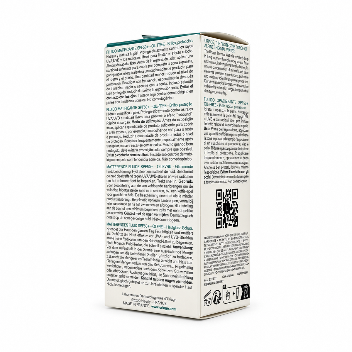 Uriage Hyséac Fluid SPF 50+ 50ml - يورياج هايسيـاك فلويد SPF 50+ 50 مل