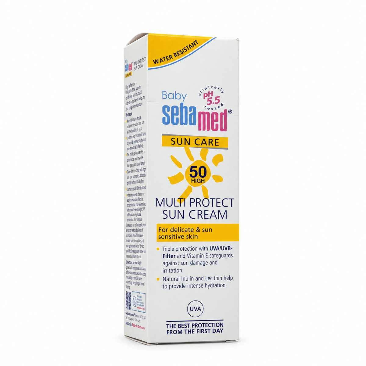 Sebamed Multi Protect Sun Cream SPF 50 Baby 75ml سيباميد كريم واقي شمس متعدد الحماية - SPF 50 للاطفال 75 مل