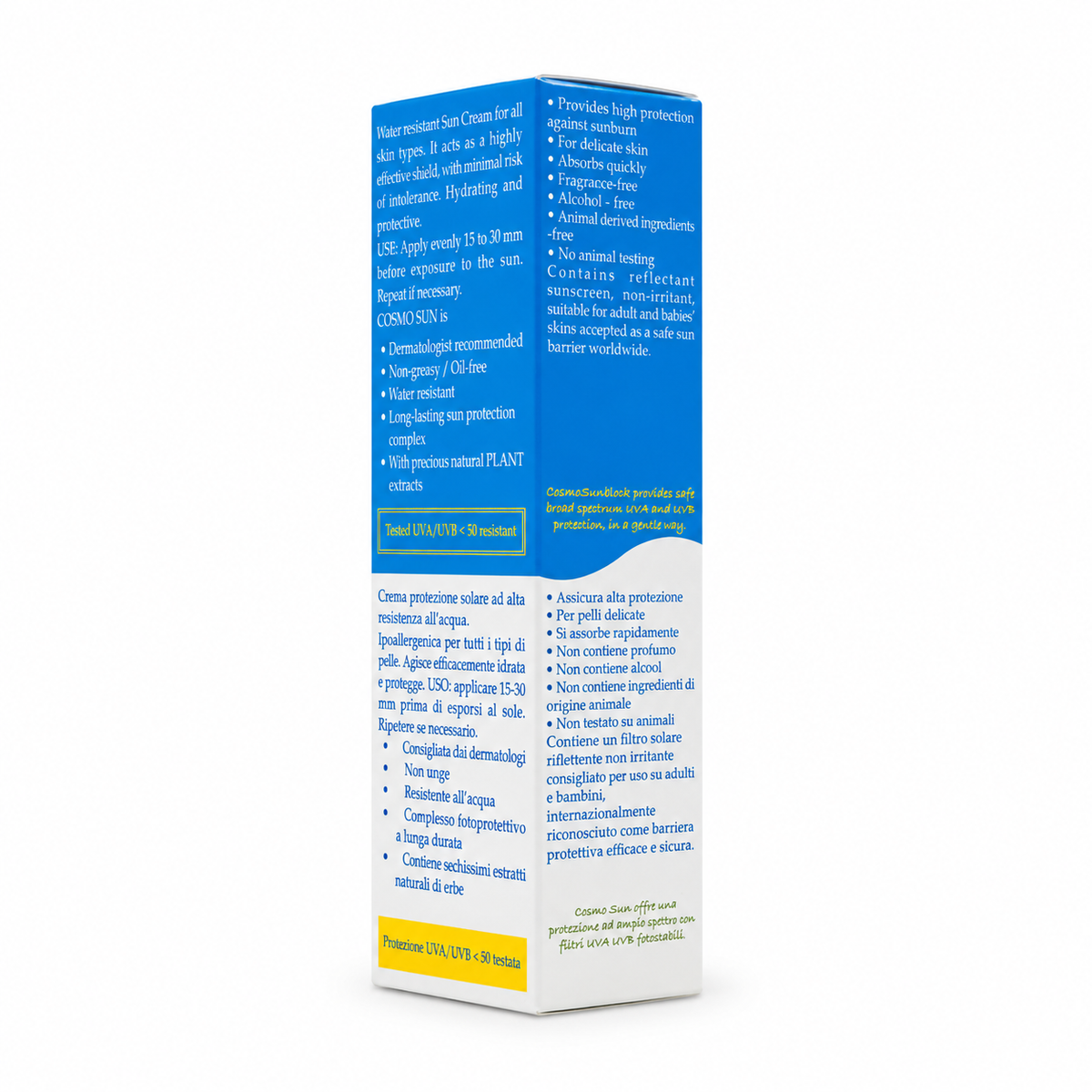 COSMO SPF 50+ Sunscreen Cream 50ml - كوزمو كريم واقي شمس SPF 50+ 50 مل