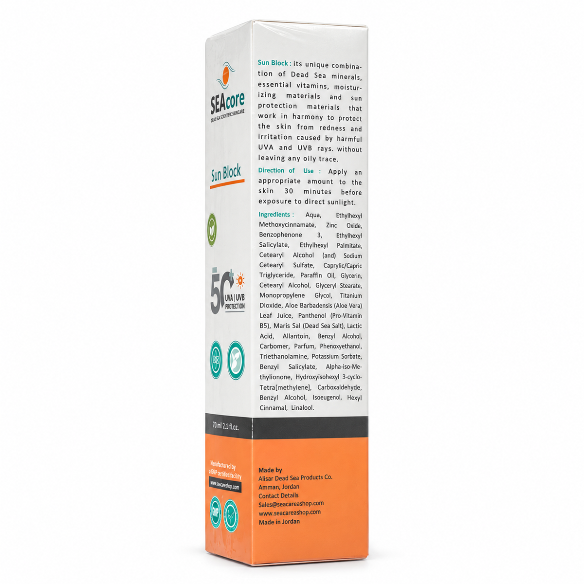 SEAcare Sun Block SPF 50+ 75ml - سي كير واقي شمس SPF 50+ 75 مل
