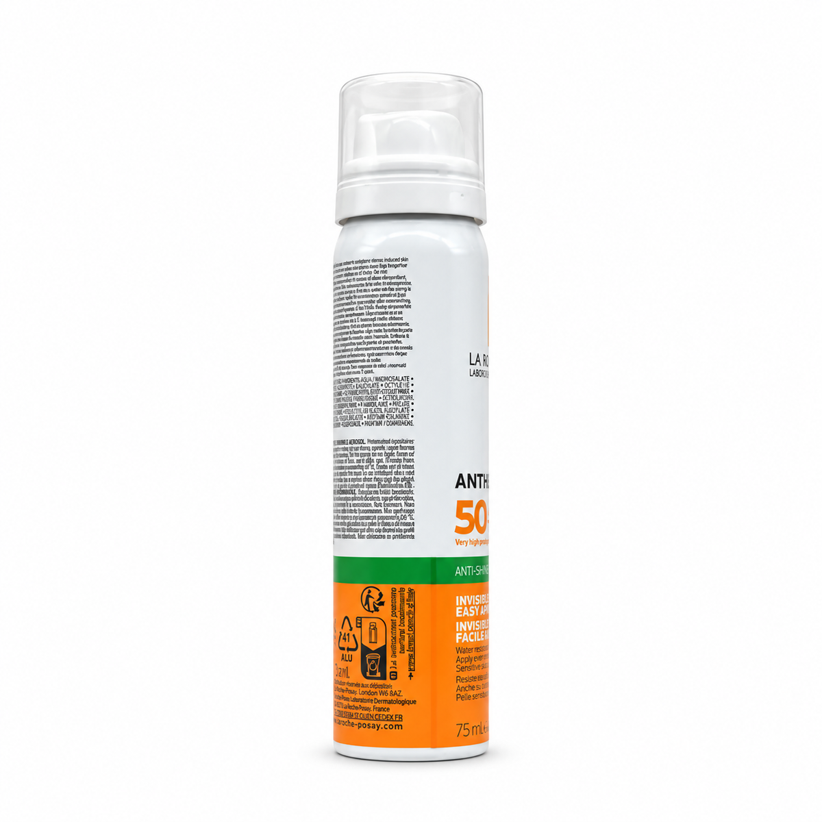 La Roche-Posay Anthelios Invisible Face Mist SPF 50 75ml - لاروش بوزيه أنثيليوس بخاخ واقي شمس غير مرئي للوجه SPF 50 75 مل