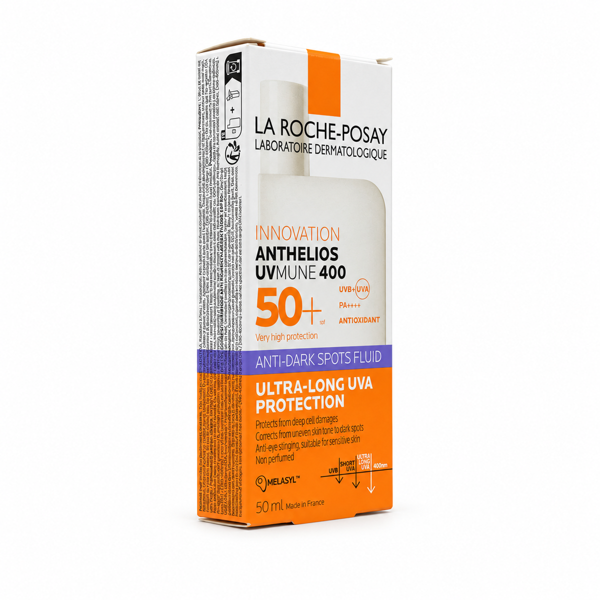 La Roche Posay Anthelios UVMUNE 400 Fluide Anti Taches 50ml - لاروش بوزيه أنثيليوس يوفي ميون 400 فلويد مضاد للبقع 50 مل