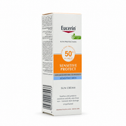 Eucerin Sun Face Sensitive Protect Cream SPF 50+ 50 ml - يوسيرين صن فيس كريم بعامل حماية ٥٠+ بحجم ٥٠ مل
