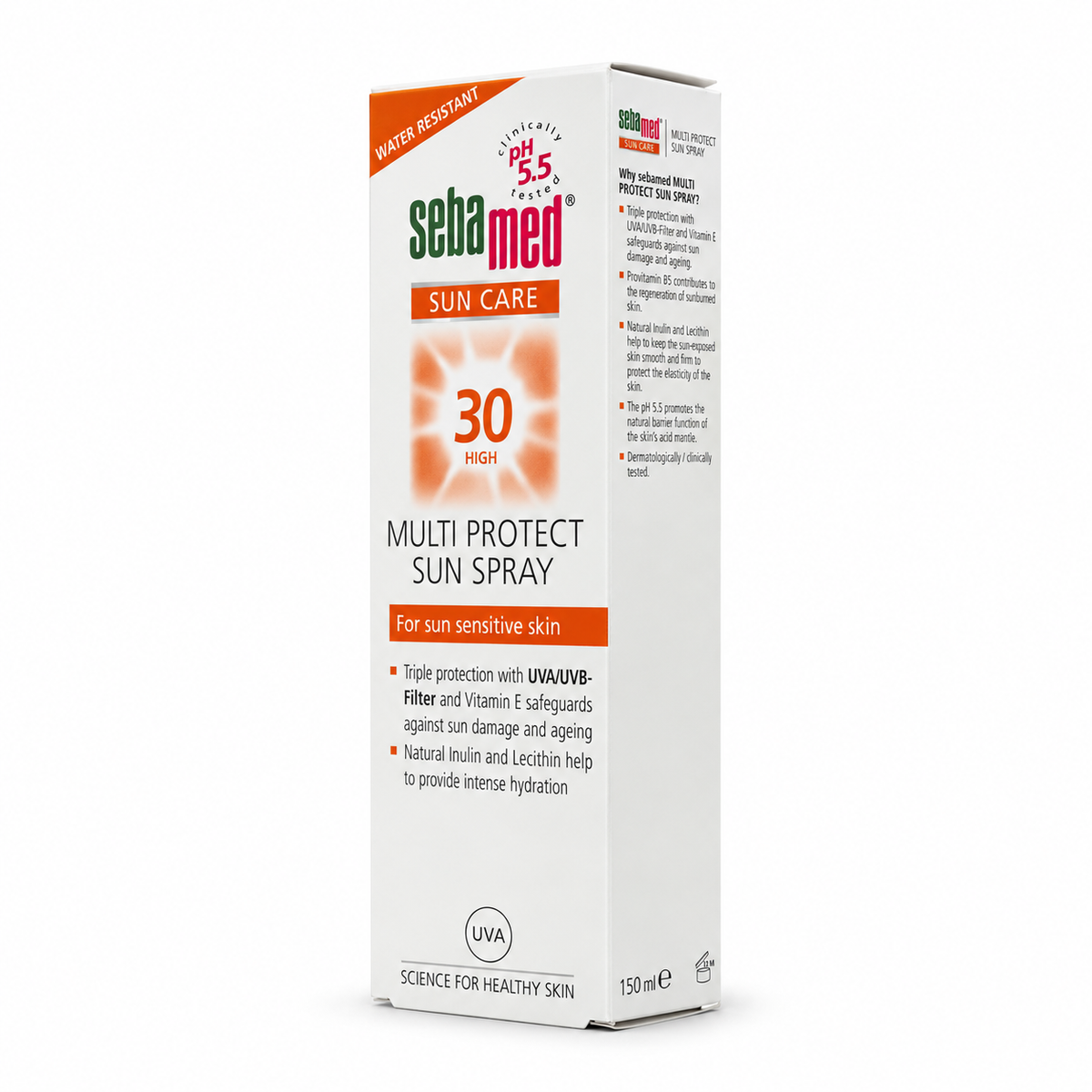 Sebamed Multi Protect Sun Spray SPF 30 150ml - سيباميد بخاخ واقي شمس متعدد الحماية SPF 30 150 مل