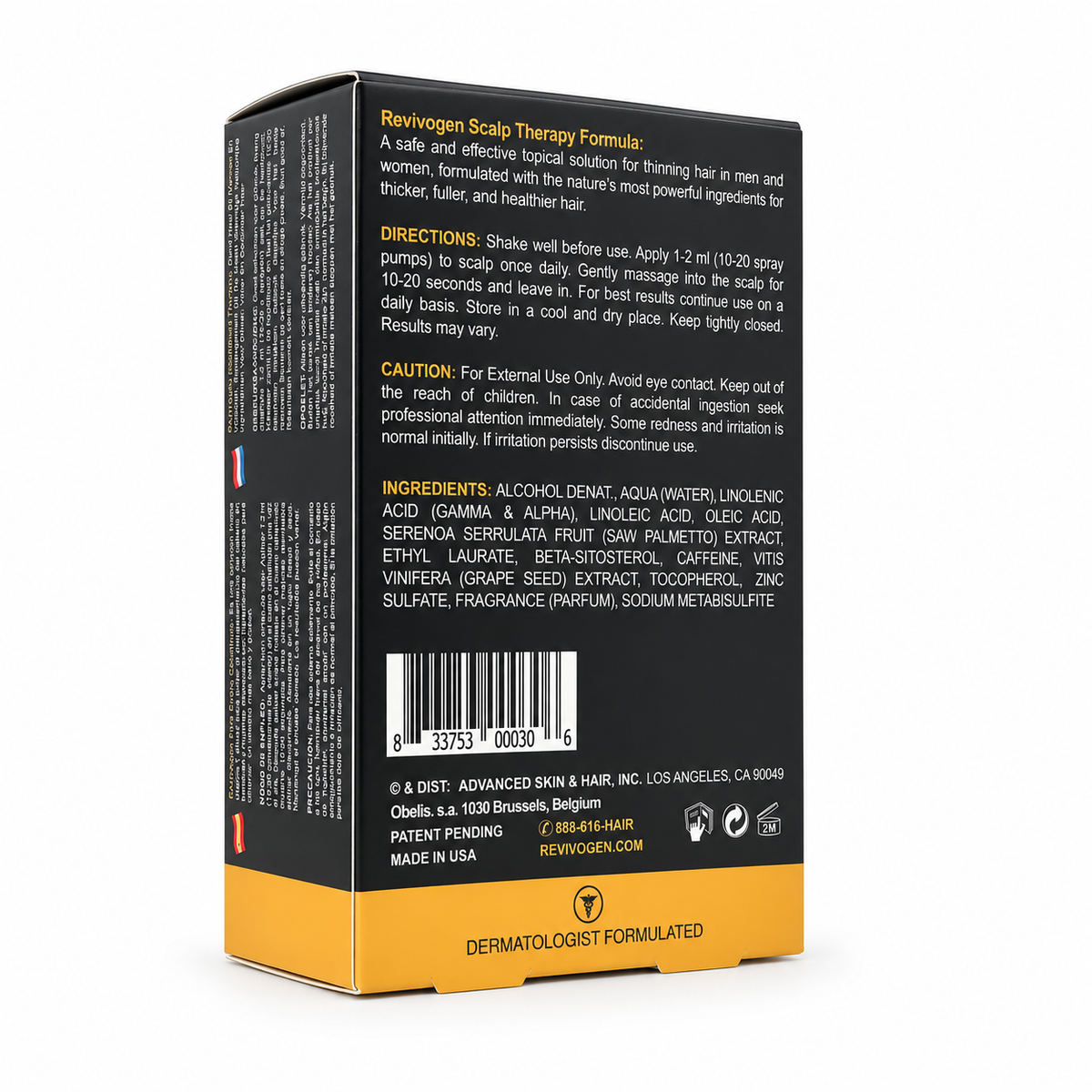 Revivogen MD Scalp Therapy 60 ml - ريفيڤوجين إم دي بخاخ العناية بفروة الرأس ٦٠ مل