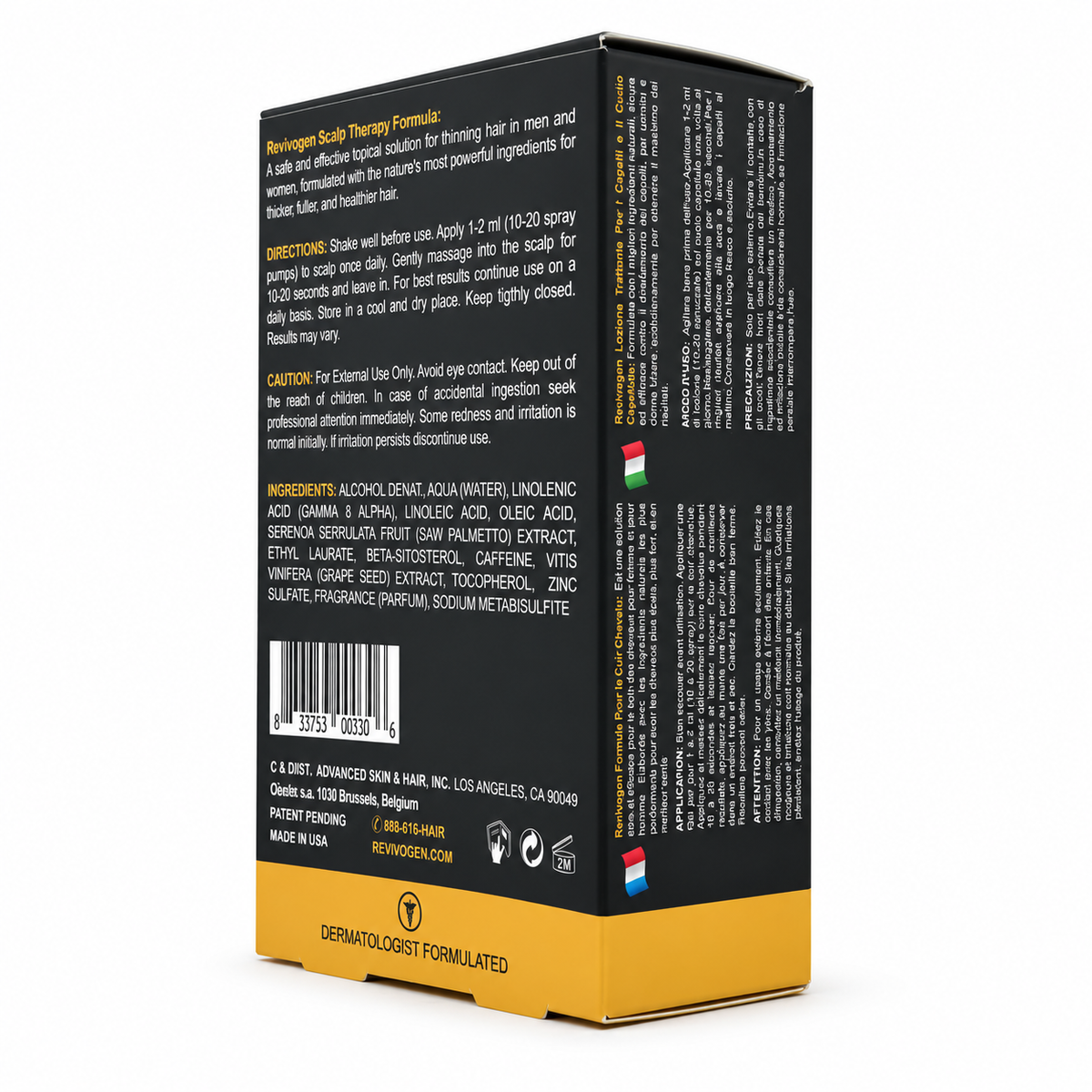 Revivogen MD Scalp Therapy 60 ml - ريفيڤوجين إم دي بخاخ العناية بفروة الرأس ٦٠ مل