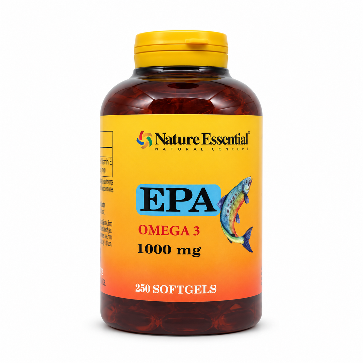 Nature Essential EPA Omega 3 1000 mg 250 Capsules - نيتشر اسينشال إي بي إيه أوميغا ٣ ١٠٠٠ مجم ٢٥٠ كبسولة