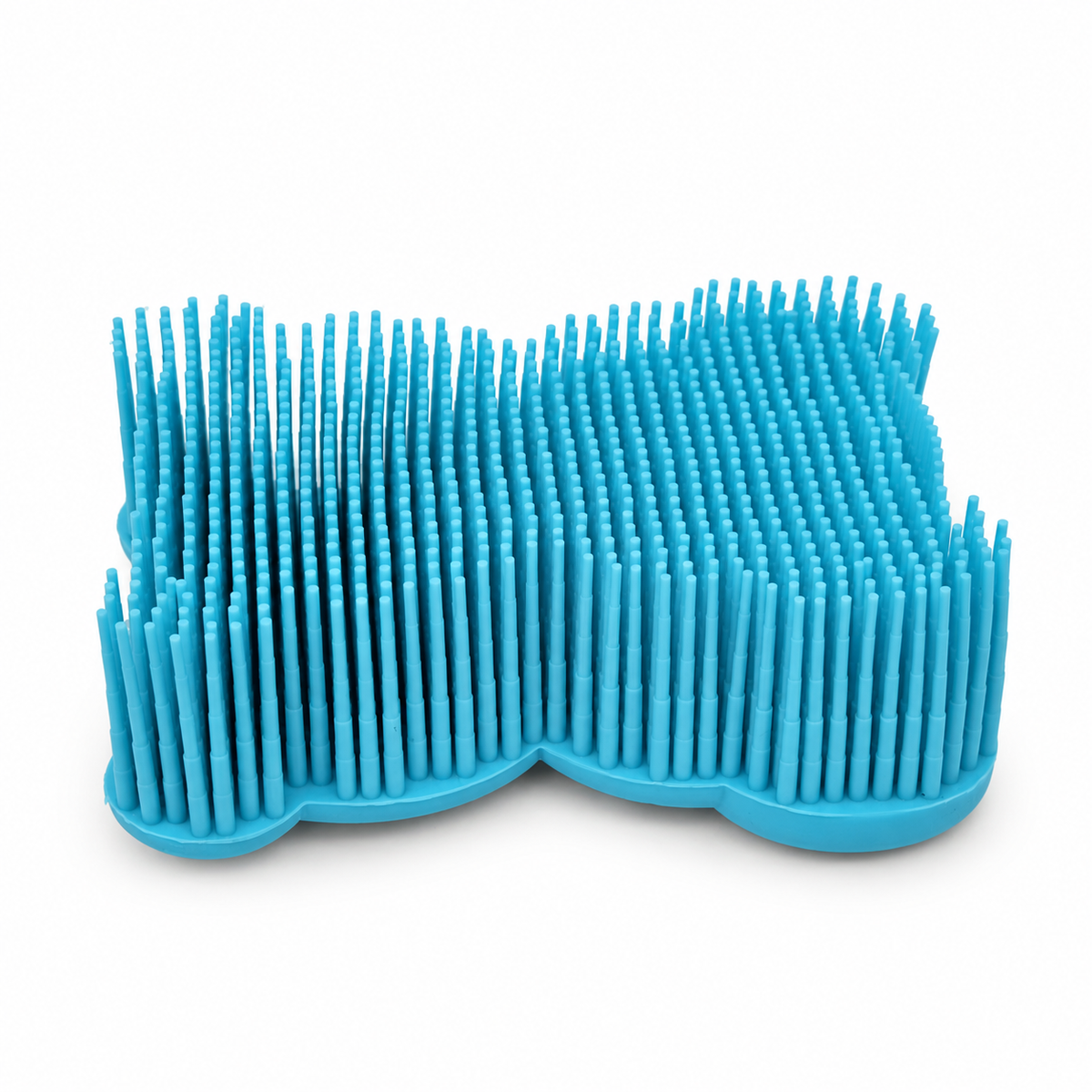 Raghad Organics Loofah Exfoliating Body & Face Scrubber Blue - ليفة رغد اورجانيكس سيليكون للجسم والوجه أزرق