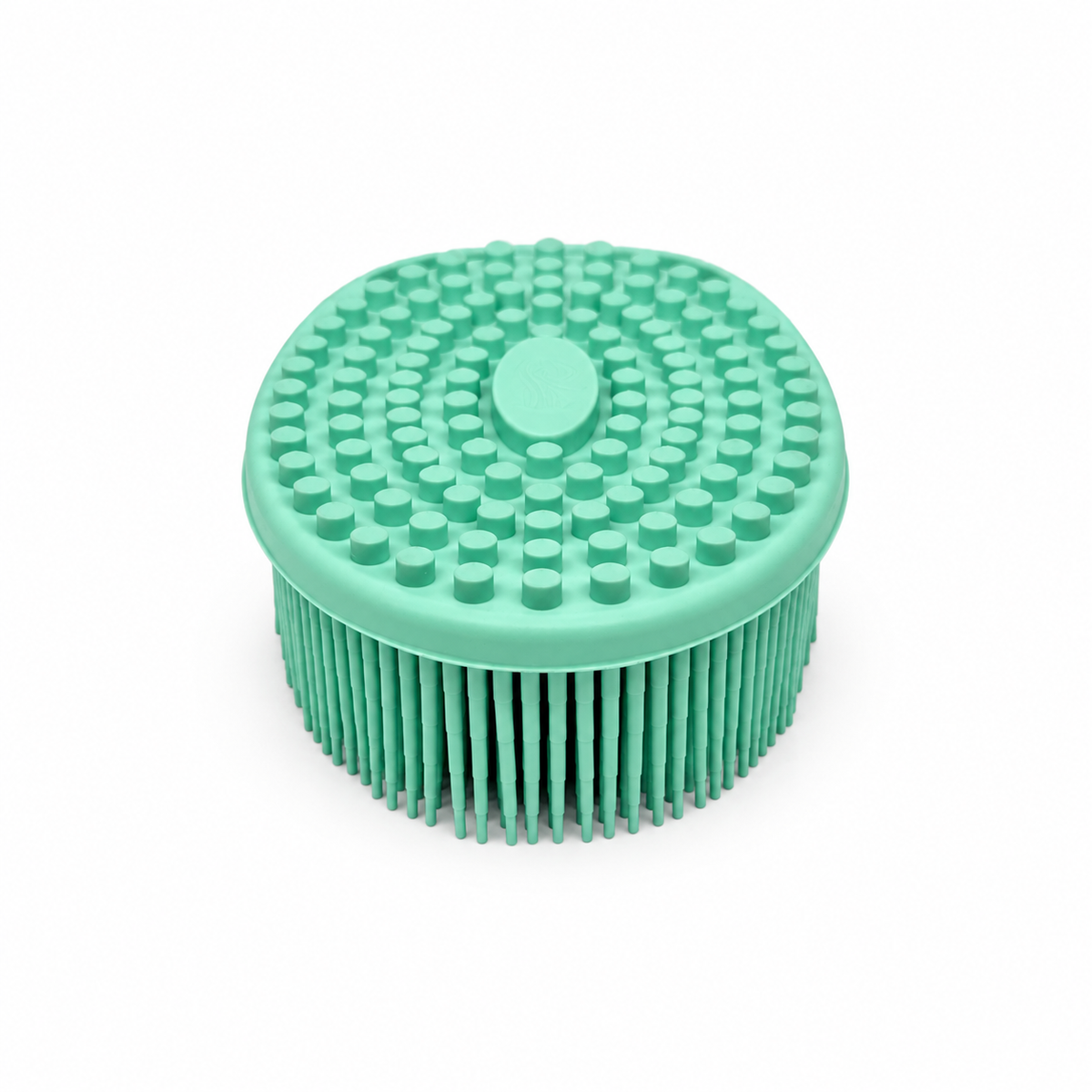 Raghad Organics Loofah Exfoliating Body & Face Scrubber Green - ليفة رغد اورجانيكس سيليكون للجسم والوجه أخضر