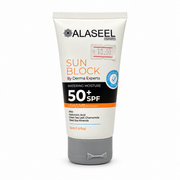 Alaseel Sun Block SPF 50+ - واقي شمس الأصيل SPF 50+